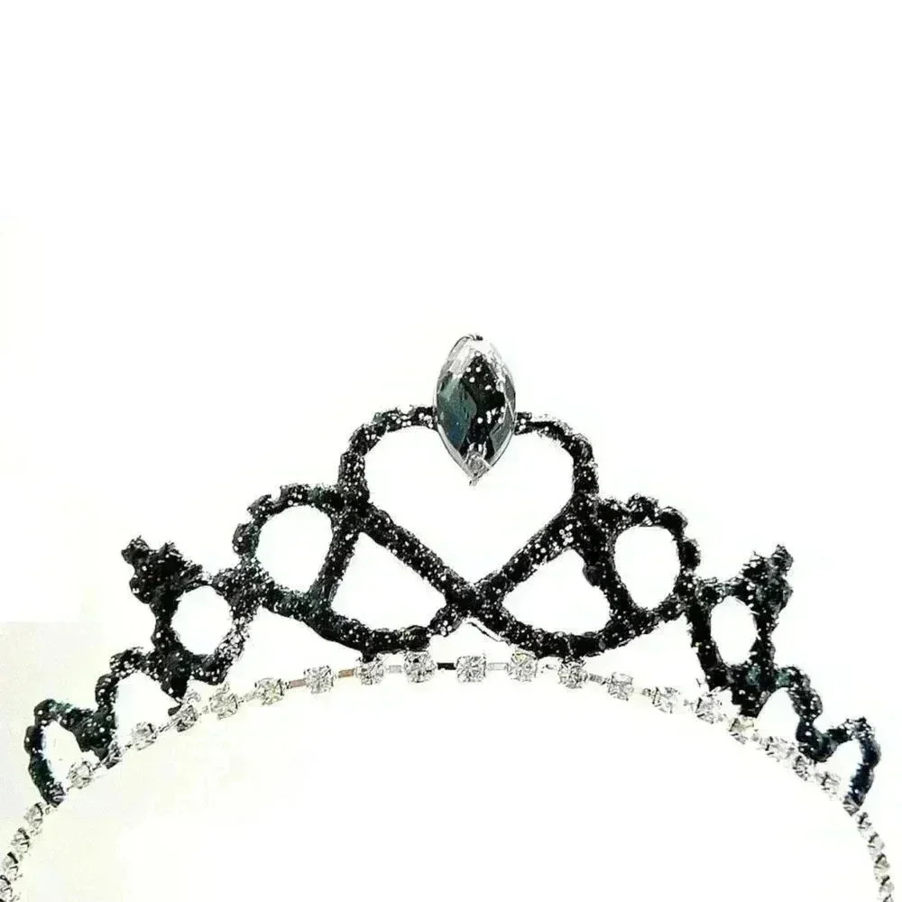 Black Swan Princess Tiara with Rhinestones NWOT - Picture 3 of 4